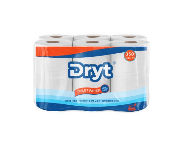 Dryt Toilet Paper 12 rolls 
